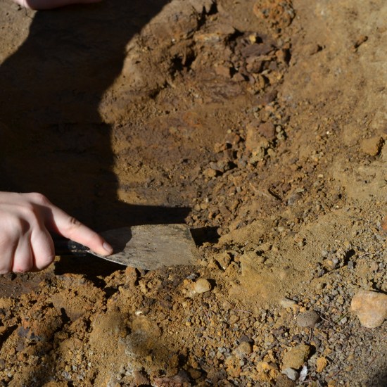 Scraping away at the soil