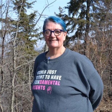 Author Billie Milholland.